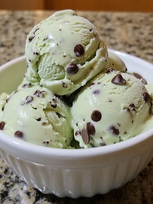 Easy Homemade Vegan Mint Chip Ice Cream Recipe